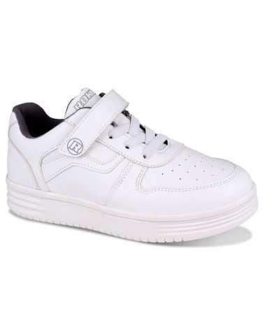 Tenis Escolar Casual Niño Rokino 2451 con Elástico y Velcro