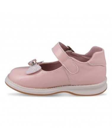 Zapato para Niña Fiesta Marca Lucho Mod. 751 Moño Brillante