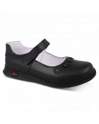 Zapato Escolar de Piel para Niña Rokino Modelo 3624