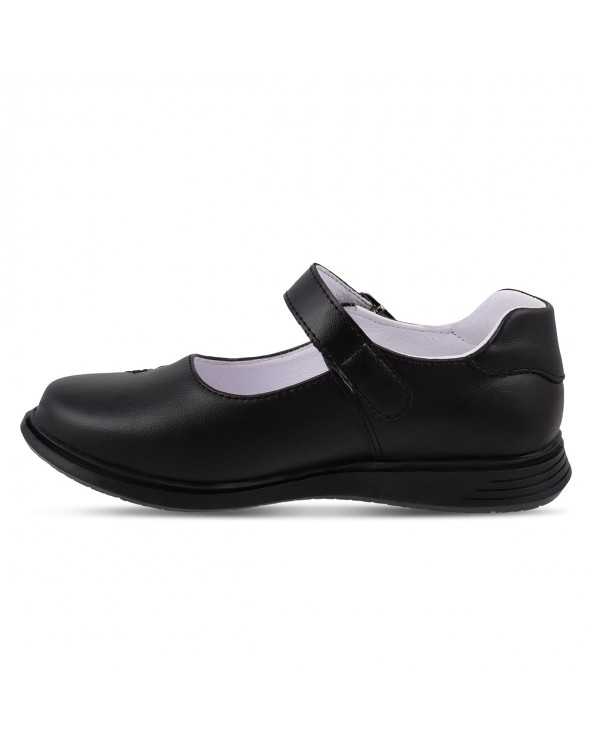 Zapato Escolar Casual Niña Dominiq Mod. 2293 Corona y Corazones