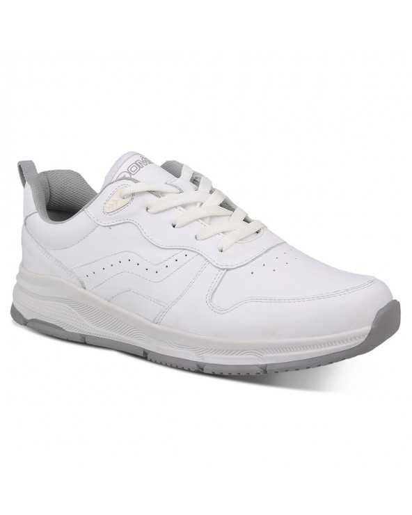 Tenis Deportivo de Piel Escolar Casual Juvenil Unisex Dominiq 2923