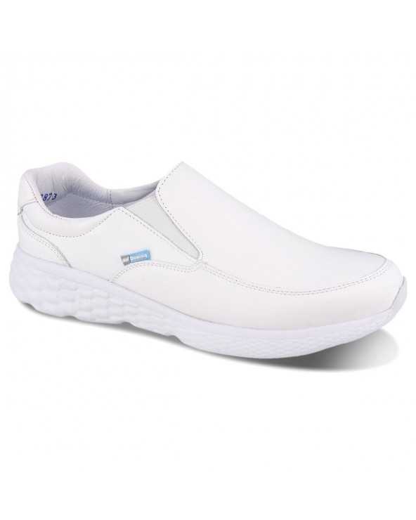 Zapato Enfermera Médico de Piel Dominiq Mod. 2873 Ligeros Slip on