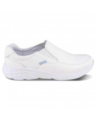 Zapato Enfermera Médico de Piel Dominiq Mod. 2873 Ligeros Slip on
