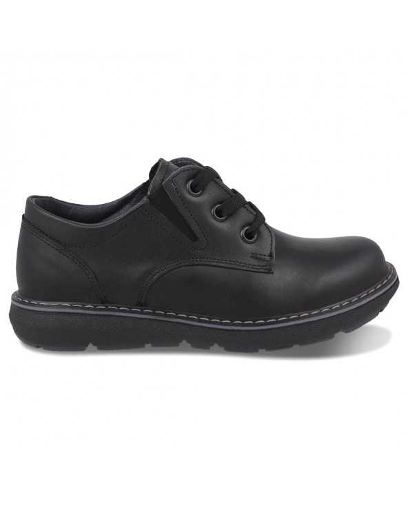 Zapato Escolar Niño de Piel Rokino Mod. 3982 Cómodo y Resistente