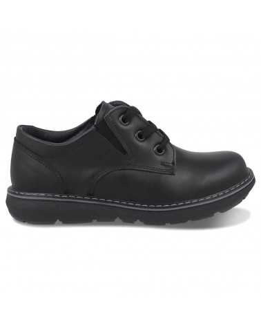 Zapato Escolar Niño de Piel Rokino Mod. 3982 Cómodo y Resistente