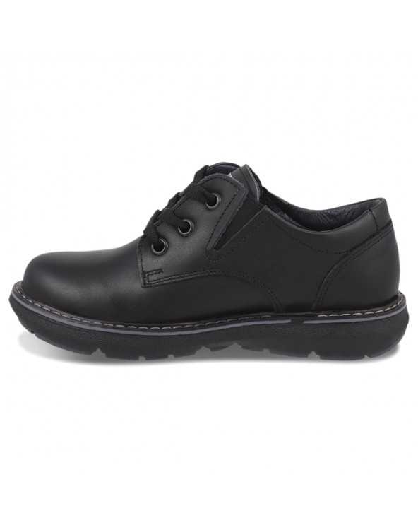 Zapato Escolar Niño de Piel Rokino Mod. 3982 Cómodo y Resistente