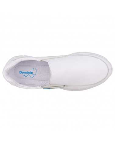 Zapato Enfermera Médico de Piel Dominiq Mod. 2873 Ligeros Slip on