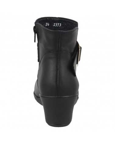 Botín de piel Dama Lady Dominiq 2373 Tacón corrido - Cómodo y Elegante