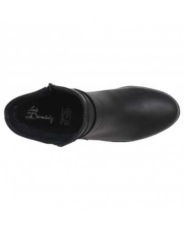 Botín de piel Dama Lady Dominiq 2373 Tacón corrido - Cómodo y Elegante