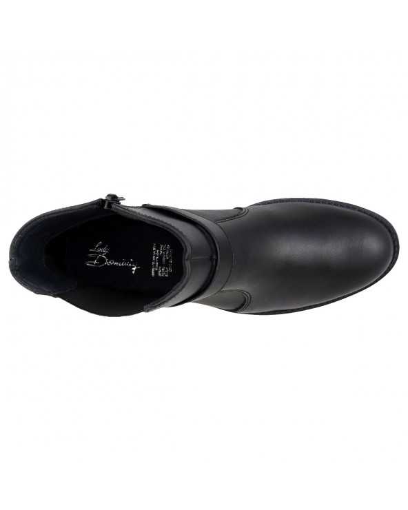 Botín corto de Piel para Dama Lady Dominiq Mod. 2354 Elegante - Tacón bajo