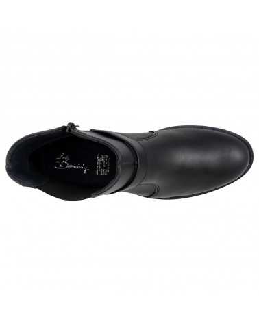Botín corto de Piel para Dama Lady Dominiq Mod. 2354 Elegante - Tacón bajo