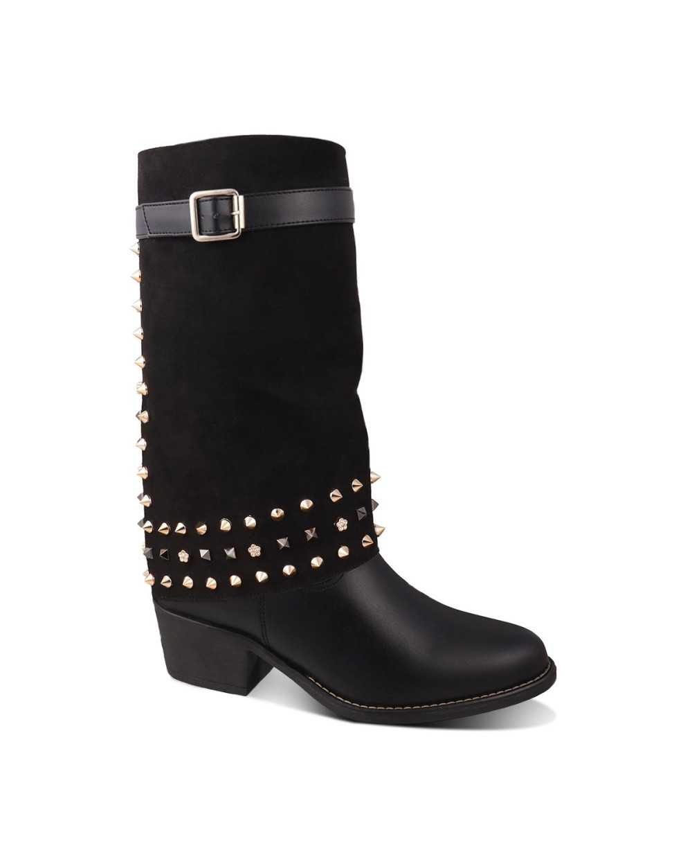 Bota vaquera Dama Dominiq 25701 con Pedrería Brillante Bota vaquera Dama Dominiq 25701 con Pedrería Brillante