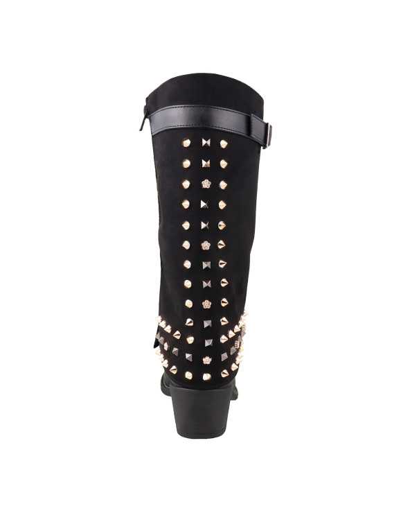 Bota vaquera Dama Dominiq 25701 con Pedrería Brillante Bota vaquera Dama Dominiq 25701 con Pedrería Brillante