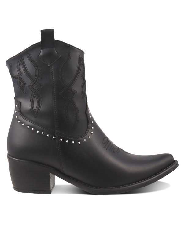 Bota vaquera Dama Dominiq Modelo 1161 Bordado y Estoperoles Bota vaquera Dama Dominiq Modelo 1161 Bordado y Estoperoles
