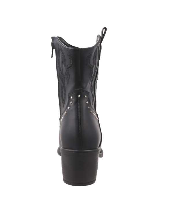 Bota vaquera Dama Dominiq Modelo 1161 Bordado y Estoperoles Bota vaquera Dama Dominiq Modelo 1161 Bordado y Estoperoles