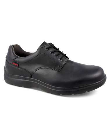 Zapato De Piel Para Hombre Rokino 9346 Acojinado Y Ligero