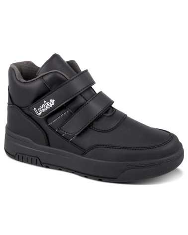 Zapato Escolar Casual tipo Bota para Niño Marca Lucho Mod. 125