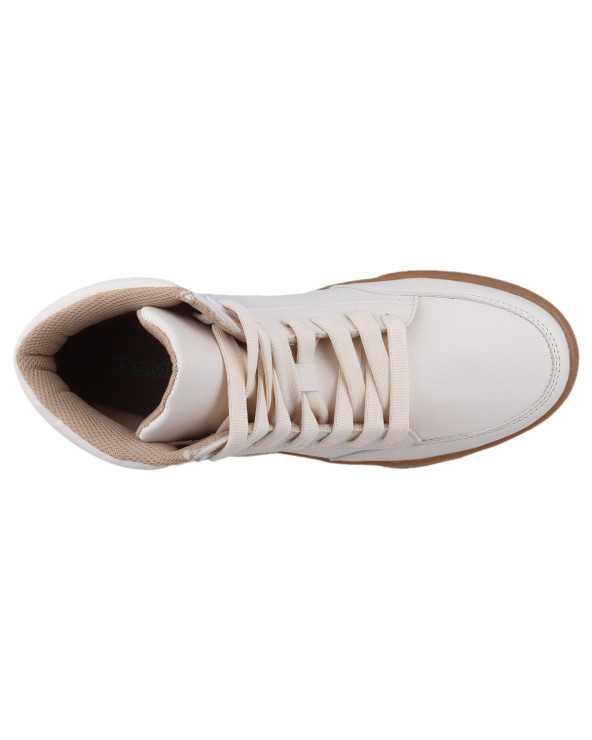Tenis Casual Urbano para Dama Dominiq 2303 Diseño Bota Tenis Casual Urbano para Dama Dominiq 2303 Diseño Bota