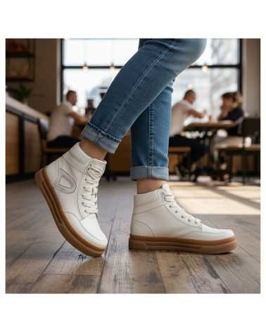 Tenis Casual Urbano para Dama Dominiq 2303 Diseño Bota