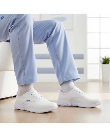 Zapato clínico Enfermera Médico de Piel Dominiq Mod. 2872 Ligeros