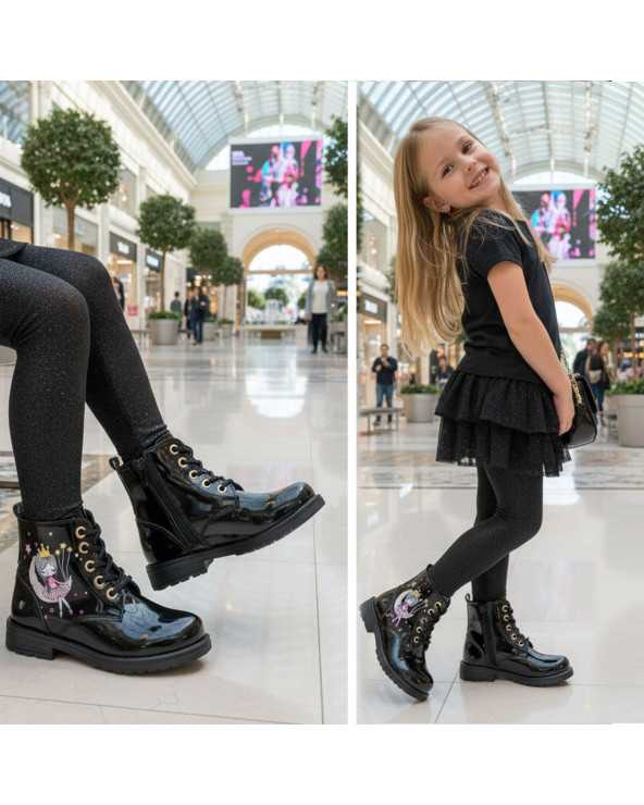 Bota de Moda para niña Dominiq modelo 1434 con Princesa