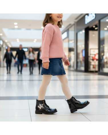 Bota de Moda para niña Dominiq modelo 1432 con Estampado