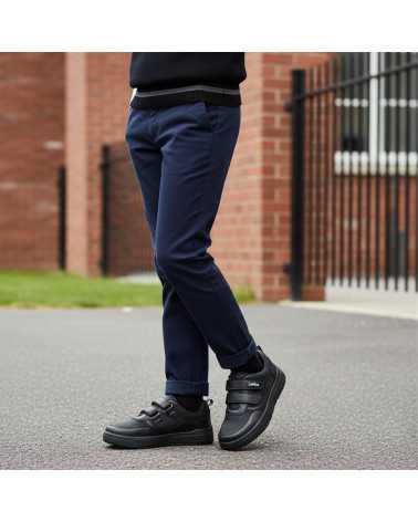 Zapato Escolar Casual para Niño Marca Lucho Mod. 131 choclo