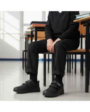 Zapato Escolar Casual para Niño Marca Lucho Mod. 131 choclo