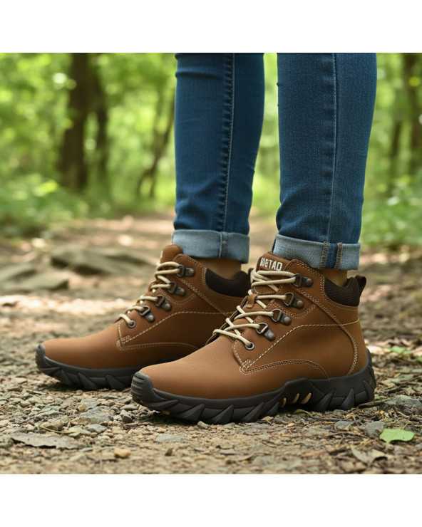 Bota Unisex Casual Senderismo Rokino 3453 Estilo Trekking