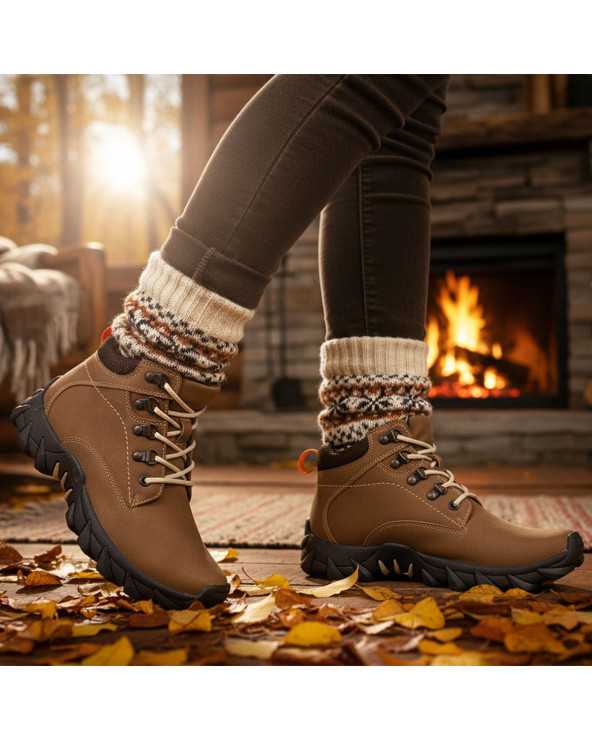 Bota Unisex Casual Senderismo Rokino 3453 Estilo Trekking