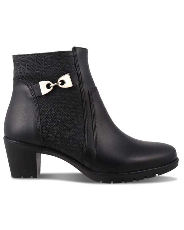 Botín Vestir Dama de Piel Lady Dominiq 2817 Elegante - Cómodo - Formal