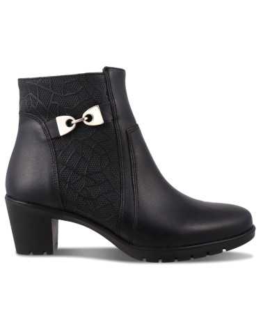 Botín Vestir Dama de Piel Lady Dominiq 2817 Elegante - Cómodo - Formal