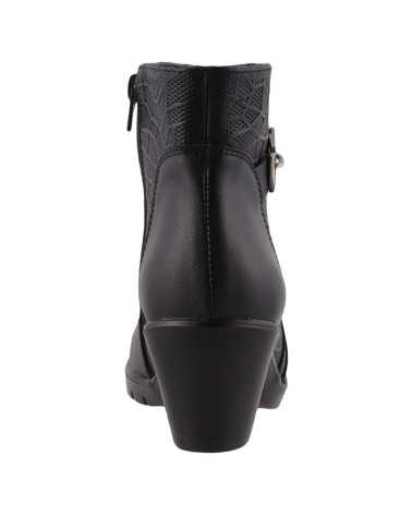 Botín Vestir Dama de Piel Lady Dominiq 2817 Elegante - Cómodo - Formal