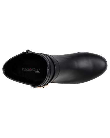 Botín Elegante Dama Nick & Wick 4435 Tacón corrido con Hebilla