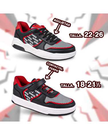 Tenis Casual Urban Niño Dominiq 2973-2310 Cómodo