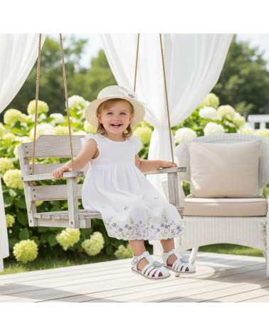 Sandalia Huarache para Niña Dominiq 330 punta cerrada