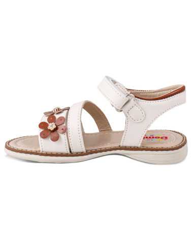 Sandalia Huarache Niña Dominiq 7081 Flores y velcro