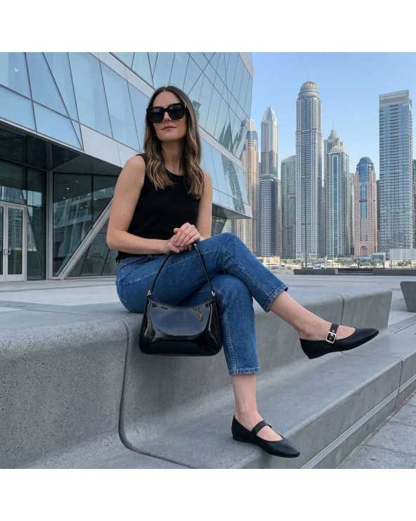 Balerina Flat Moda Dama Dominiq 1302 de Piso