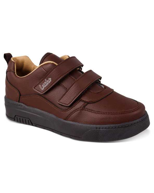 Zapato Escolar Casual para Niño Marca Lucho Mod. 131 choclo