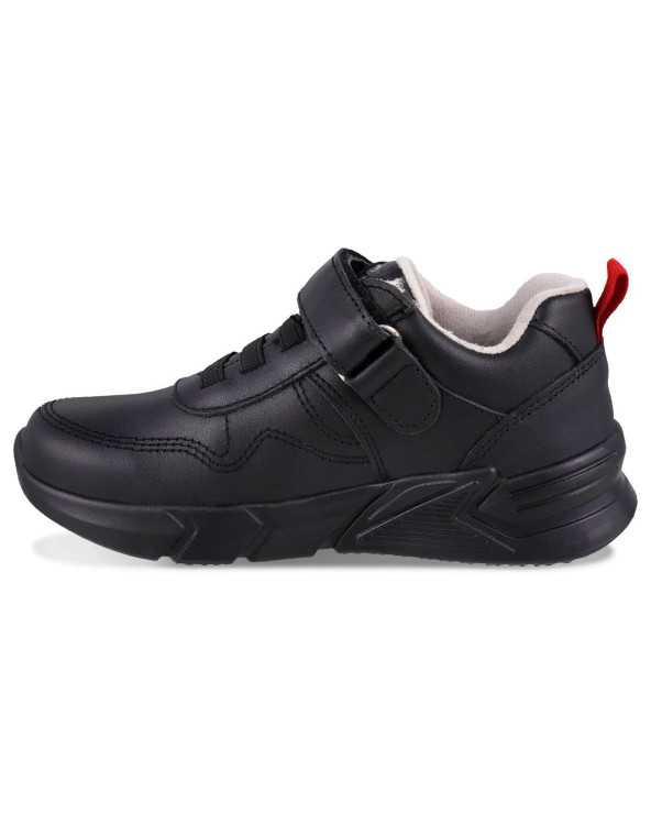 Tenis Deportivo Escolar de Piel para Niño Rokino 3439