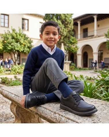 Zapato Escolar Casual para Niño Rokino 3136 abrochado Agujeta