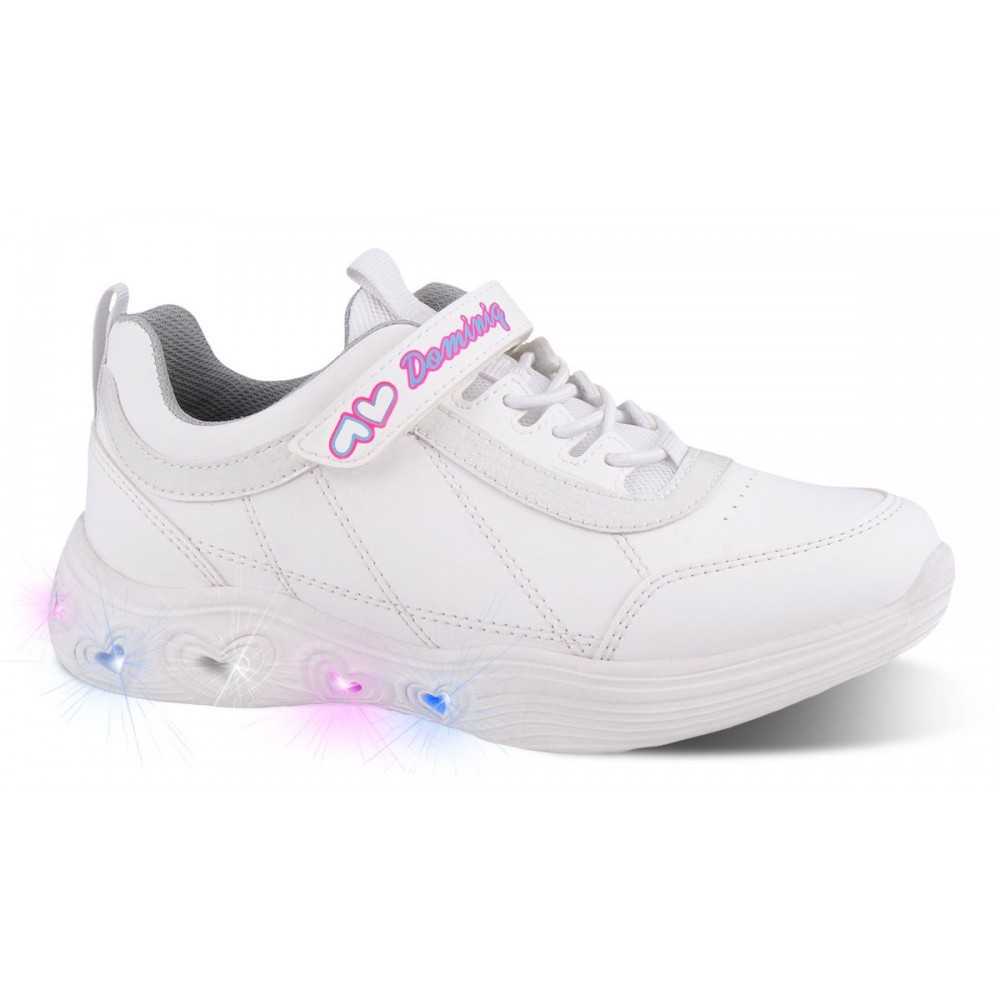 Tenis Con Luces Para Niña Marca Dominiq Modelo