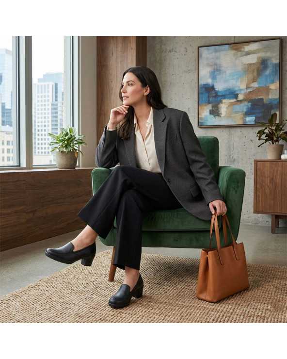 Zapato de Tacón para Dama QDi 2891 - Confort y Estilo Profesional