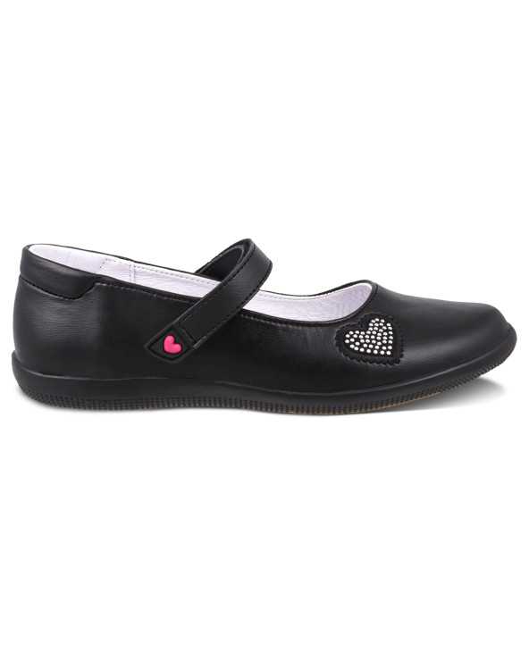 Zapato Escolar Para Niña y Jovencita Dominiq 2322 con Arco y Velcro