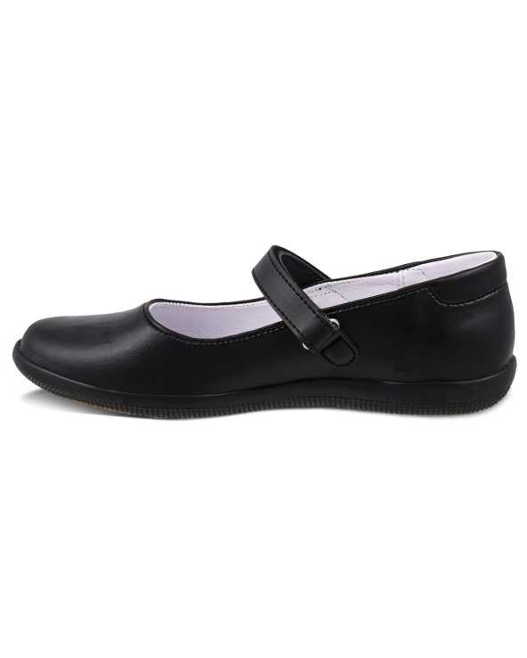 Zapato Escolar Para Niña y Jovencita Dominiq 2322 con Arco y Velcro
