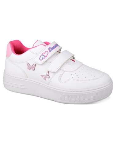 Tenis de Niña y Jovencita Dominiq 2462 Látigo en velcro