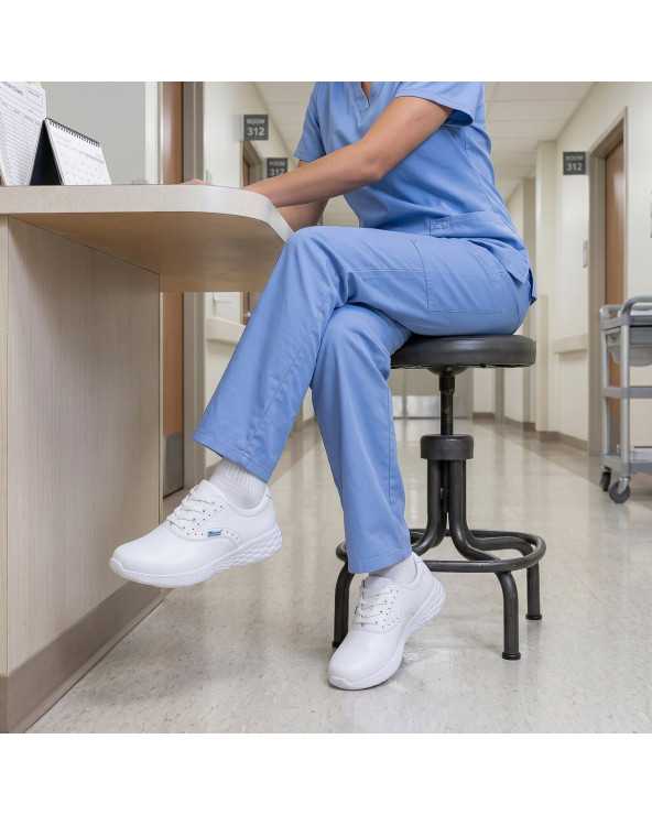 Zapato clínico Enfermera Médico de Piel Dominiq 2876 Ligeros