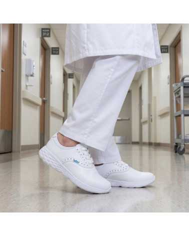 Zapato clínico Enfermera Médico de Piel Dominiq 2876 Ligeros