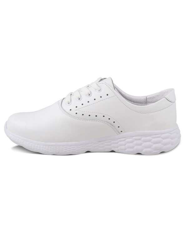 Zapato clínico Enfermera Médico de Piel Dominiq 2876 Ligeros