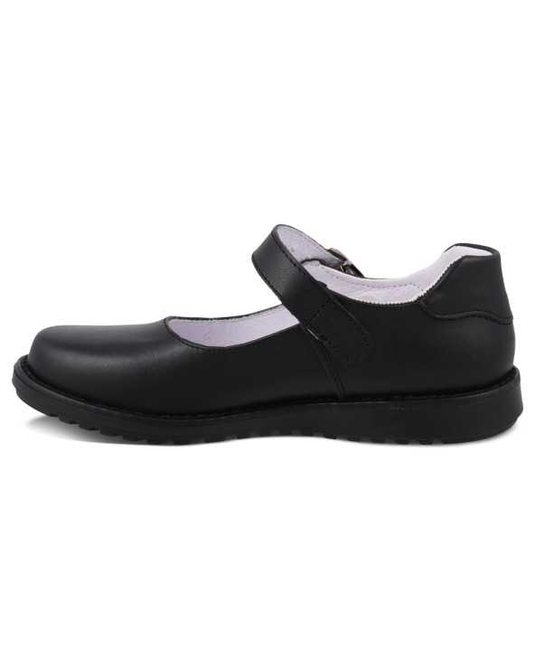 Zapato Escolar de Piel Niña y Jovencita Rokino 3631 con Arco y Hebilla